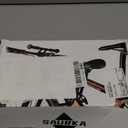 Kid Bike Seat Front Mounted and Handlebar for Mountain Bike Parent-Child Cycling, Child Bicycle Seat&Child Handlebar for All Adult MTB Bike Cycling(Foldable/Not Foldable Pedals)