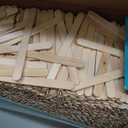 Darice 2000 Pcs Popsicle Stick, 4.5" Natural Wood Craft Sticks Supplies, Ice-Cream Stick Pop, Ages 3+
