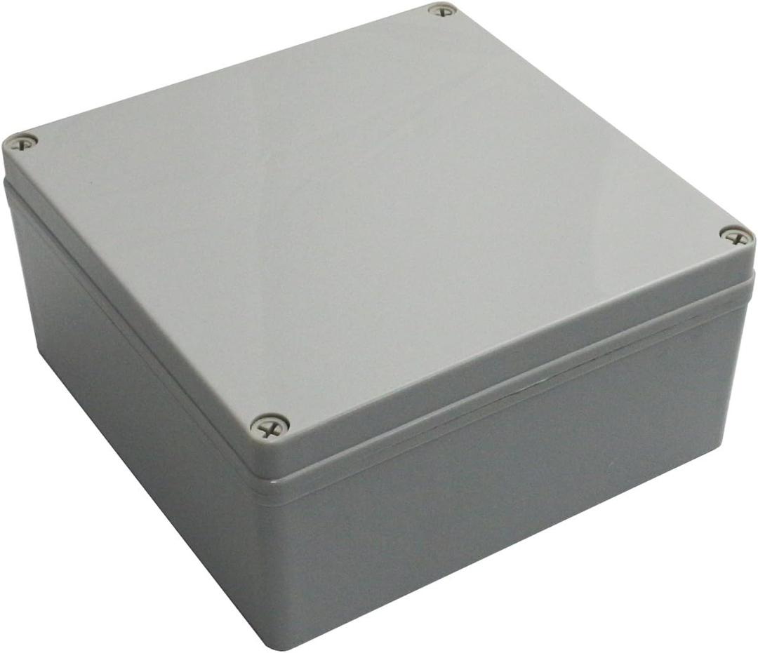 Ogrmar Plastic Dustproof IP65 Junction Box DIY Case Enclosure (7.9"x 7.9"x 3.7")