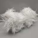 CU-MATE 11 Inch- Shih Tzu Puppy Toys Dog -White Longhaired Pomeranian Plush Stuffed Animal Realistic Dog Plush Toy Pet Present Gift