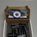 Arofa Handheld Toilet Bidet Sprayer for Toilet-Adjustable Water Pressure Control with Bidet Hose for Feminine Wash, Stainless Steel Brushed Nickel Bidet Faucet Cloth Diaper for Baby Wash, Black,2 Pack