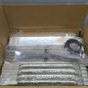 BBQration Stainless Steel Replacement Kit for Master Forge 1010037, 4-Pack Heat Plates Tent Shield, Burner Tube and Ignitors, 2-Pack 7MM Solid Cooking Grates Replacement Part for Master Forge 1010037