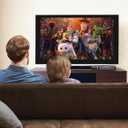 Blu Ray Player 1080P Blu-ray Disc Player for Home Cinema, Dolby Audio/DTS, Plays All DVDs and Region A 1 Blu Rays, Supports 128GB USB Stick, with HDMI and AV Output Connection Cable, NTSC US Standard