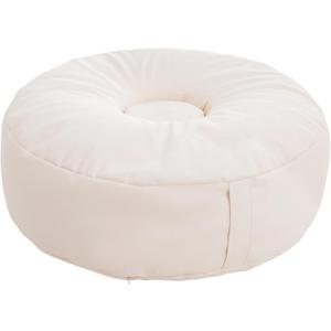 Newborn Posing Beanbag (Unfilled) for Baby Photography | 32″ Donut Style Prop Pillow | Durable Vegan Leather, Handle for Travel, Studio or Home Photos