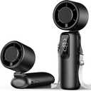 Portable Handheld Turbo Fan, 1-100 Gear Wind, Battery Operated, Up to 23 Working Hours, 3 IN 1 Personal Fan with Air Turbo Tech, Cooling Essentials for Indoor/Outdoor