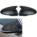 Rear View Side Mirror Cover Side Mirror Cap Compatible with Kia Optima K5 2016 2017 2018 2019 2020 (Carbon Fiber Look)