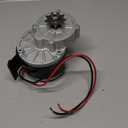 Gear Reduction Electric Motor,12V 250W 2950 RPM Dc Electric Bicycle Brushed Motor Reductor with 9 Tooth Sprocket for Electric Bicycle,Scooter,Bikes