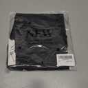 Vrtige Women's Nightgown V Neck Sexy Nightdress Sleeveless Sleepshirt Lace Hem Sleepwear (Black, S)