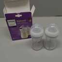 Philips Avent Natural Baby Bottles with Natural Response Nipples (Medium Flow, Flow 3), 9oz, 2-Pack, SCY903/02