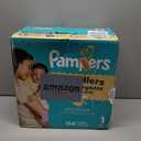 Pampers Swaddlers Diapers, Size 1 (8-14 lbs), 164 Count, Absorbent, Keeps Baby Dry and Comfortable, Skin Safe Disposable Baby Diaper