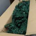 6ft Artificial Christmas Tree Premium Pine Xmas Tree with 1000 Branch Tip, 1 Minute Christmas Tree Unlit Realistic Holiday Party Decor for Home Office, Foldable Stand, Easy Assembly (Tea-green)