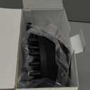 Hair Dryer with Comb | 1800W Blow Dryer with Diffuser for Curly Hair | Plasma Ionic Hairdryer for Frizz Control | Foldable & Protable Design for Travel | 6.5 ft ALCI Cord (Black)