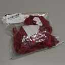 Avidlove Sexy Lingerie For Women 2 Piece Lace Bra and Panty Sets Mesh Ruffle Underwear Babydoll Outfits S-XXL (WineRed) XL