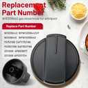 Upgraded W10339442 Stove Knobs Replacements for Whirlpool Gas Range, Replaces WPW10339442VP, 2311008, AP6019877, PS11753188, EAP11753188, 4 Pack