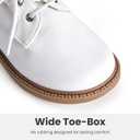 PATPAT Boys Girls Dress Shoes,Oxford Loafers Formal School Shoes for Toddler Little Big Kids