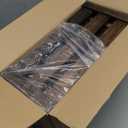 Large Vintage Black Wooden Crates For DispalyWood Crates With Handles,Rustic Handmade Wood Boxes For Storage Or Display,Solid Wood Decorative Boxes