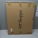 Art Shoppe Framed Print Wall Art, Vintage Wall Dcor for Living Room, Bedroom, Office, High-Resolution Image on Premium Art Paper, 3/4" Frame with Plexiglass Front, Ready to Hang, 17"x21" (Lion in Grass)