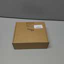 Soaoo Christmas Gingerbread Tree Topper Plush Stuffed Gingerbread Tree Topper 7.7 Inch Cute Plush Stuffed House Hanging Ornaments for Christmas Party Holiday Festive Home Decor Gifts