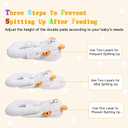 2026 Baby Lounger for Newborn, Baby Lounger for Home and Travel, DIY Breathable Soft Cotton Infant Lounger, Newborn Babies Essentials Gifts