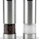 Latent Epicure Electric Salt and Pepper Grinder Set, USB-C Rechargeable