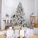 Christmas Balls Ornaments -36pcs Shatterproof Christmas Tree Decorations with Hanging Loop for Xmas Tree Wedding Holiday Party Home Decor,6 Styles in 3 Sizes(Champagne Gold)