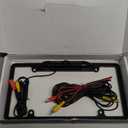 Backup Camera Rear Camera License Plate Camera HD Night Vision with 8 LEDs 170 Viewing Angle Waterproof Rear Back Up Camera