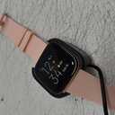 Fitbit Versa 2 Health & Fitness Smartwatch with Heart Rate, Music, Alexa Built-in, Sleep & Swim Tracking, Petal/Copper Rose, One Size (S & L Bands Included) 