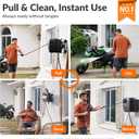Giraffe Tools 65 FT Retractable Wall Mount Pressure Washer G20B, 2500 PSI