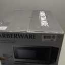 Farberware 0.7 Cu. Ft. Stainless Steel Microwave Oven, 700-Watt with LED Display, 10 Power Levels, 8 Auto-Cook Presets, Express Cooking, Weight & Time Defrost