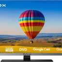 SYLVOX 22" 12V/24V Smart RV TV with Google TV & Built-in DVD Player
Frameless 1080P Full HD QLED Display, Shock-Resistant, Wide Voltage Support (9–32V), Voice Control Remote (Limo QLED Series)