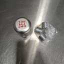 DEWHEL JDM Universal 5 Speed Manual Shift Knob M10x1.5 Screw On Silver