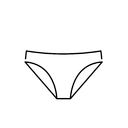 Hanes Women's Organic Cotton Panties Pack, ComfortSoft Underwear, 6-Pack, Size 6/M