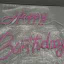 Happy Birthday Neon Sign, Pink LED for Birthday Party Backdrop 22x16.9 Inch