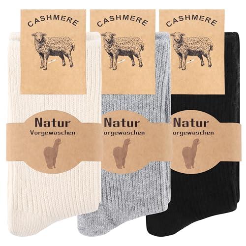 Moyel Warm Wool Cashmere Socks for Women Women’s Thermal Winter Socks Thin Soft and Cozy