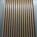 Art3d 4-Pack 47x23.6 Inch Acoustic Panels with Wood Slat Design - Soundproof Wall Panel for Office, Gaming Room & Studio, Ideal for Streamers, Home Workers & Recent Movers, Deep Walnut