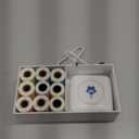 vretti Sticker Printer - TP2-Y Mini Portable Thermal Printer with 10 Rolls Thermal Paper, Inkless Sticker Maker Machine Bluetooth Mini Pocket Printer for iPhone, Study Graphics, Photos, Students