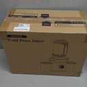 Juicer Machines, Cold Press Juicer with Wide Feed Chute, Slow Masticating Juicers for Whole Vegetables & Fruits, High Juice Yield, Easy to Clean, Large Auger, Light Silver