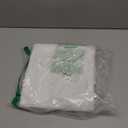 ALYVIA SPRING Stall Fabric Shower Curtain Liner Waterproof - 54" x 78", Soft & Lightweight Long Stall Size Shower Curtain with Magnets, Machine Washable - 54x78, White