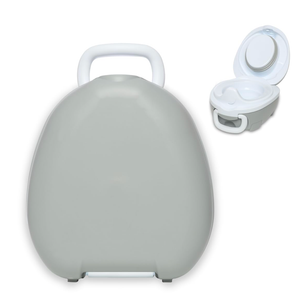 My Carry Potty Toddler Travel Potty 18 Months to 3 Years, Grey Pastel