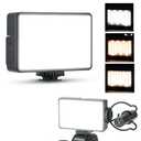 Ultra Bright 3200-5600K On-Camera LED Video Light for Canon EOS R100 R50 M50 M6 Mark II Sony ZV-1 II ZV-E10 A7C II A6600 A6500 Fujifilm X-S20 X-T200 X-T30 II X-T5 X-T4 Nikon Z30 Z50 Z6 II Z7 II