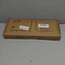 Universal TV Stand, Metal TV Legs for 20-65 inch LCD/LED/OLED/Plasma Flat&Curved Screen TV Height Adjustment with VESA 75x75mm to 800x500mm Max ML1760 (Black)