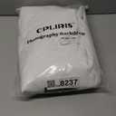 CPLIRIS 10x20ft White Backdrop for Photography, Dual-Size Dual-Pocket Design Photo Booth Background for Portrait Photoshoot, Party and Video with Both Options of 10 feet and 20 feet in Width