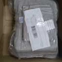 Christy Supreme Hygro 6 Piece Towel Set | Silver Grey | 100% Luxury Supima Cotton | Ultra Soft | Super Absorbent | 650GSM | 2 Bath Towels 2 Hand Towels 2 Face Cloths