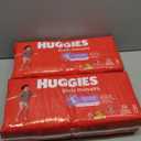Huggies Size 8 Diapers, Little Movers Baby Diapers, Size 8 (46+ lbs), 76 Count (2 Packs of 38)