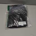 SKAVIJ Cotton Kurta for Men Casual Lightweight Long Sleeve Henley Beach Shirts T Shirts With Pocket (Small, Black)