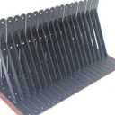 8 Pack L10 x H 8" Black Heavy Duty Shelf Brackets with Screws Metal Shelf Brackets Shelf Support Angle Brackets for Shelves L Brackets Heavy Duty Floating Shelf