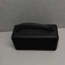 DINDIN Portable Bluetooth Speaker: 80W (Peak), 20H Playtime, Loud Wireless Wood Speakers with Bass, AUX and USB Input, Subwoofer, TWS Pairing, Vintage Speaker for Outdoor, Home, Office (Black)