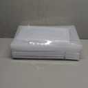 Thickened Clear Shoe Storage Organizer with Magnetic Door, Sturdy Stackable Shoe Boxes for Closet, Collapsible Space-Saving Shoe Rack for Sneakers & Boots, Plastic Shoe Cabinet Box Set, 6 Pack, White