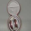 ZIHNIC Bluetooth Headphones Over-Ear, Foldable Wireless and Wired Stereo Headset Micro SD/TF, FM for Cell Phone,PC,Soft Earmuffs &Light Weight for Prolonged Wearing(Rose Gold)