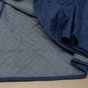 hyha Waterproof Dog Blanket, Soft Pet Bed Blankets, Waterproof Sofa Couch Cover for Dogs Washable, Reversible Pet Couch Covers for Sofa Furniture (30x70 Inch, Navy Blue/Blue)